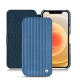 Housse cuir Apple iPhone 12 mini - Abaca ishia