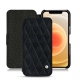 Apple iPhone 12 mini leather case - Dark vintage - Couture