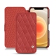 Funda de piel Apple iPhone 12 mini - Cerise vintage - Couture
