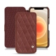 Apple iPhone 12 mini leather case - Passion vintage - Couture