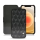 Housse cuir Apple iPhone 12 mini - Onyx - Couture