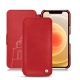 가죽 커버 Apple iPhone 12 mini - Rouge troupelenc
