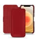 Capa em pele Apple iPhone 12 mini - Rouge PU