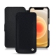 Apple iPhone 12 mini leather case - Noir élégant
