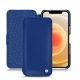 Lederschutzhülle Apple iPhone 12 - Bleu océan ( Nappa - Pantone 293C ) 