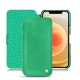 Custodia in pelle Apple iPhone 12 - Menthe vintage ( Pantone 562C ) 