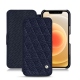 Funda de piel Apple iPhone 12 - Cobalt - Couture ( Pantone 2766C ) 