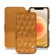 Funda de piel Apple iPhone 12 - Or Maïa - Couture