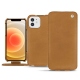 Capa em pele Apple iPhone 12 - Castan esparciate