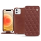 Housse cuir Apple iPhone 12 - Passion vintage - Couture
