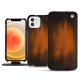Capa em pele Apple iPhone 12 - Marron Patine