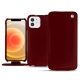 レザーケース Apple iPhone 12 - Rouge Veggie