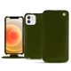Capa em pele Apple iPhone 12 - Vert Veggie