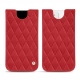 Capa em pele Apple iPhone 12 mini - Rouge troupelenc - Couture