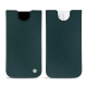 Custodia in pelle Apple iPhone 12 mini - Bleu Veggie