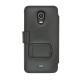 Housse cuir Wiko Wax