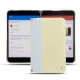 Microsoft Surface Duo leather cover - Ivoire ( Sleek P C12 - White ) 