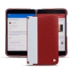 レザーケース Microsoft Surface Duo - Tomate ( Pantone 187C ) 