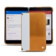 Capa em pele Microsoft Surface Duo - Or Maïa ( Pantone 871C ) 