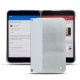 Funda de piel Microsoft Surface Duo - Platinium ( Pantone 877C ) 