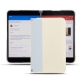 Microsoft Surface Duo leather cover - Blanc PU