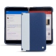 Coque cuir Microsoft Surface Duo - Bleu frisson