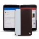 Capa em pele Microsoft Surface Duo - Marron envoûtant