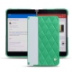 Custodia in pelle Microsoft Surface Duo - Menthe vintage - Couture