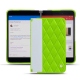 Funda de piel Microsoft Surface Duo - Vert fluo - Couture