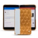 レザーケース Microsoft Surface Duo - Or Maïa - Couture