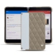 Lederschutzhülle Microsoft Surface Duo - Darboun sabla - Couture