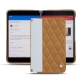 Custodia in pelle Microsoft Surface Duo - Castan esparciate - Couture