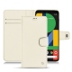 Housse cuir Google Pixel 5 - Blanc ( Nappa - White ) 