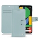 Housse cuir Google Pixel 5 - Bleu ciel ( Nappa - Pantone 277C ) 