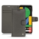 Housse cuir Google Pixel 5 - Anthracite ( Pantone 424C ) 