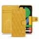Funda de piel Google Pixel 5 - Jaune soulèu - Couture