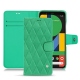 硬质真皮保护套 Google Pixel 5 - Menthe vintage - Couture