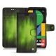 Google Pixel 5 leather case - Vert Patine