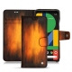 Housse cuir Google Pixel 5 - Fauve Patine