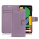 Lederschutzhülle Google Pixel 5 - Lilas PU