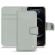 Funda de piel Apple iPhone 12 Pro Max - Gris ( Nappa - Pantone W428C ) 