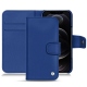 Custodia in pelle Apple iPhone 12 Pro Max - Bleu océan ( Nappa - Pantone 293C ) 