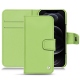 硬质真皮保护套 Apple iPhone 12 Pro Max - Vert olive ( Nappa - Pantone 578U ) 