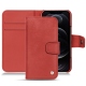 Custodia in pelle Apple iPhone 12 Pro Max - Cerise vintage ( Pantone 185C ) 