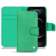 Housse cuir Apple iPhone 12 Pro Max - Menthe vintage ( Pantone 562C ) 
