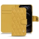 Custodia in pelle Apple iPhone 12 Pro Max - Mimosa - Couture ( Pantone 141C ) 