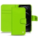 Housse cuir Apple iPhone 12 Pro Max - Vert fluo