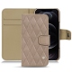 硬质真皮保护套 Apple iPhone 12 Pro Max - Taupe vintage - Couture
