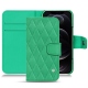 Lederschutzhülle Apple iPhone 12 Pro Max - Menthe vintage - Couture