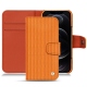 Housse cuir Apple iPhone 12 Pro Max - Abaca arancio